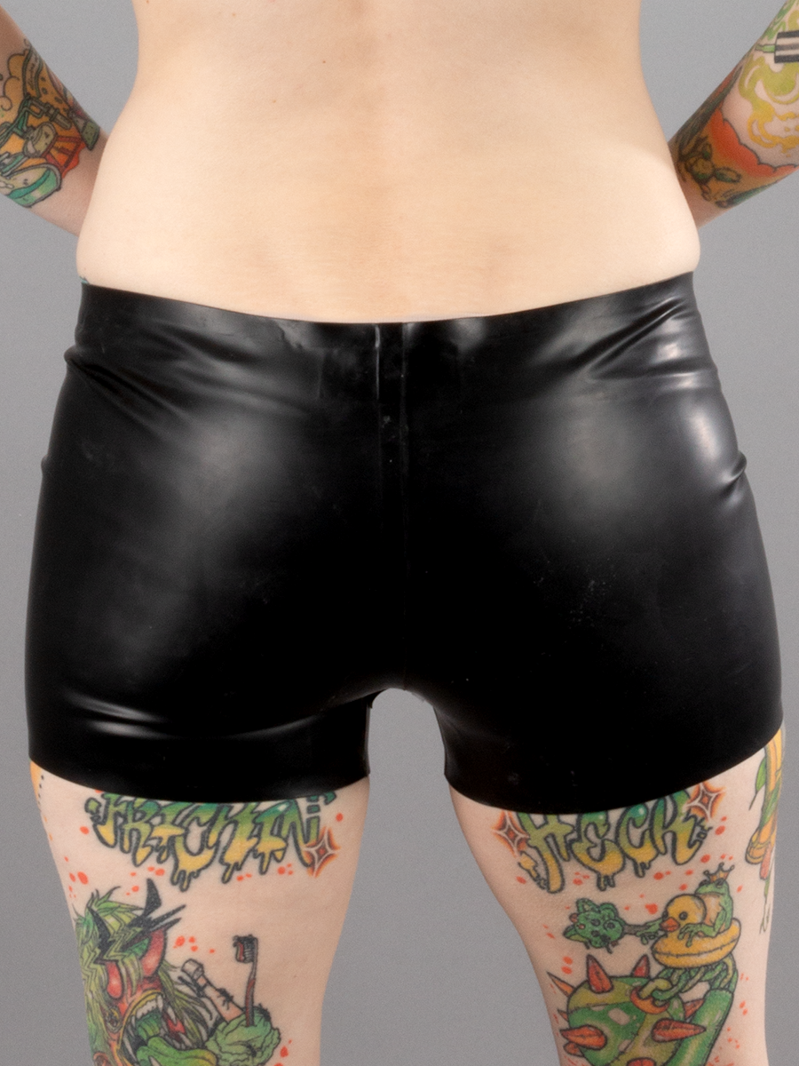 Latex Boxer Shorts with Codpiece