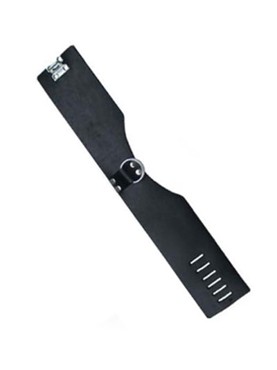 Leather Hasp Locking Posture Collar