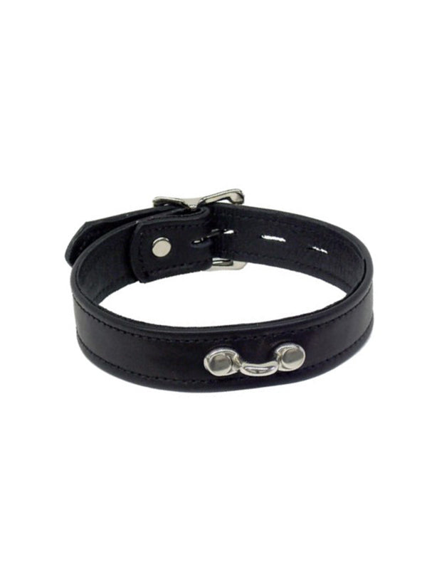 Leather Locking Buckle Collar