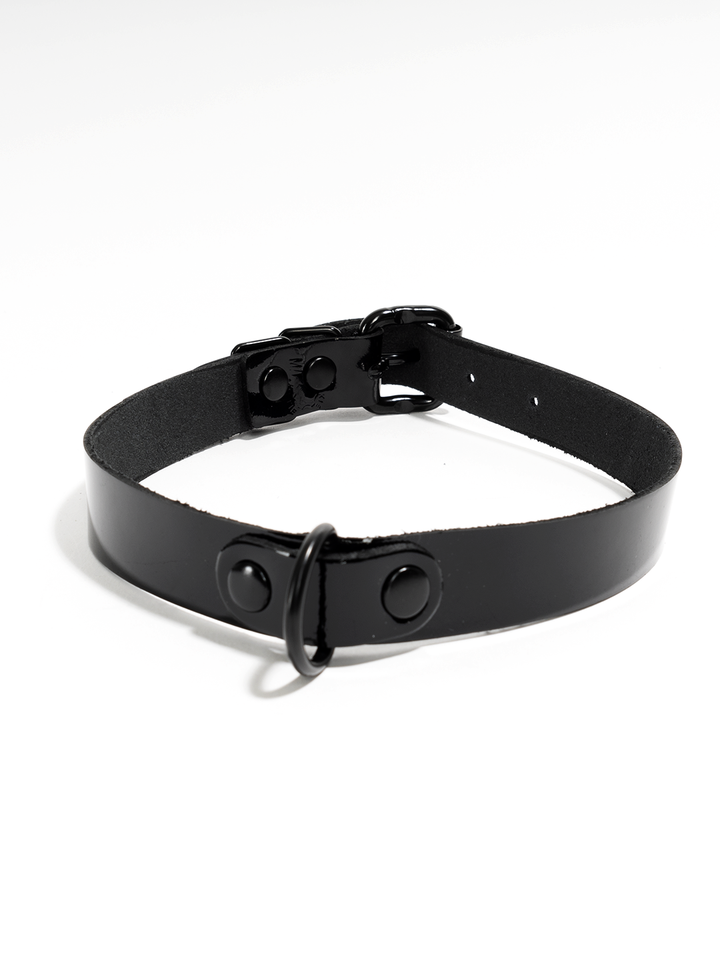 Slim Leather Collar