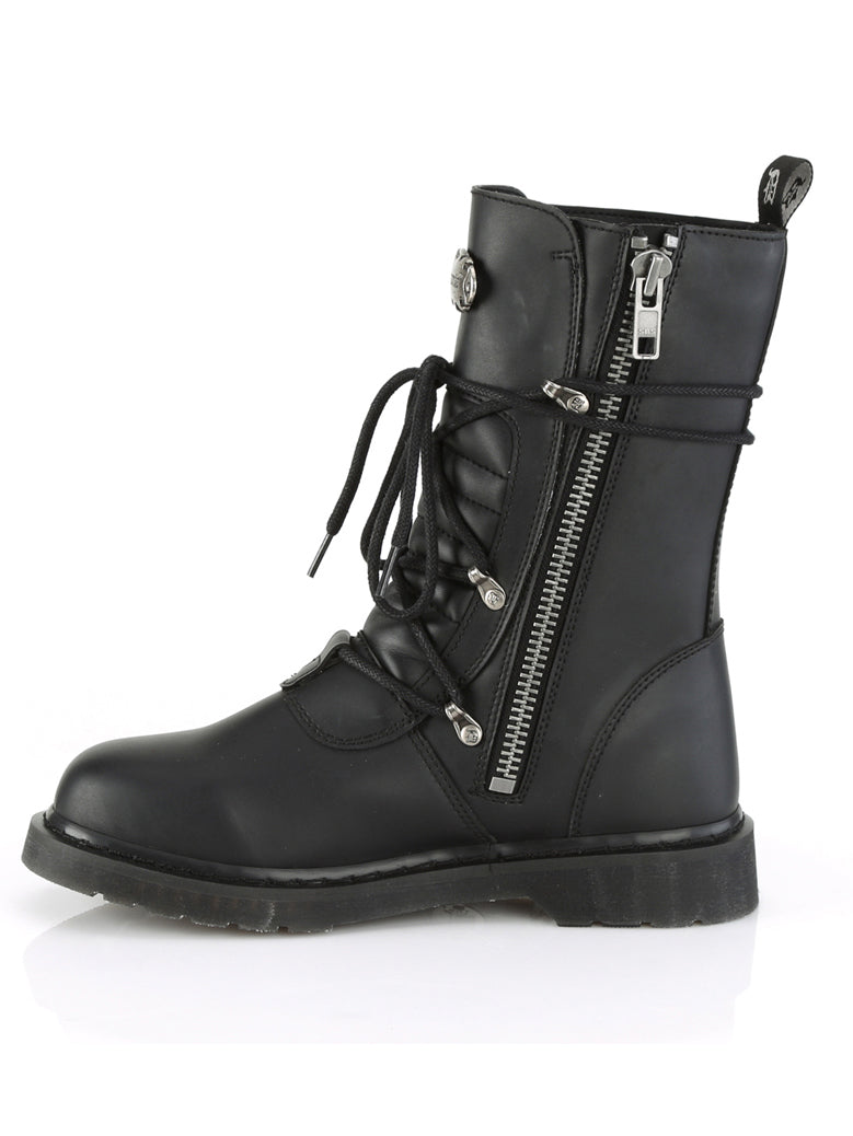 Bolt Buckle Combat Boot