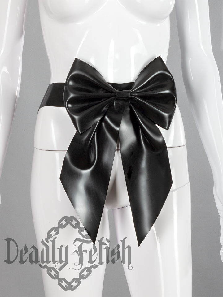 Deadly Fetish Latex: Simple Bow Belt