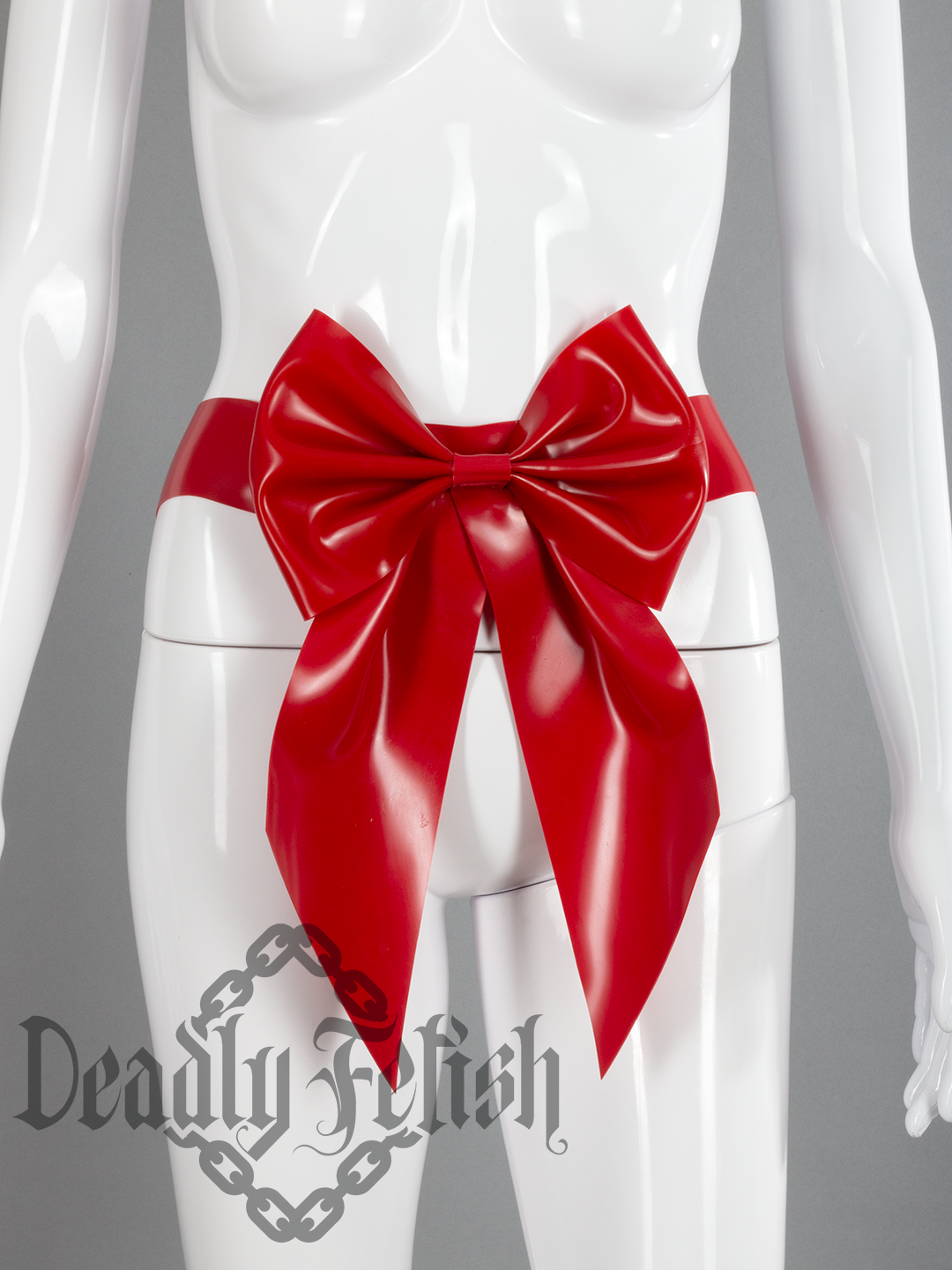 Deadly Fetish Latex: Simple Bow Belt