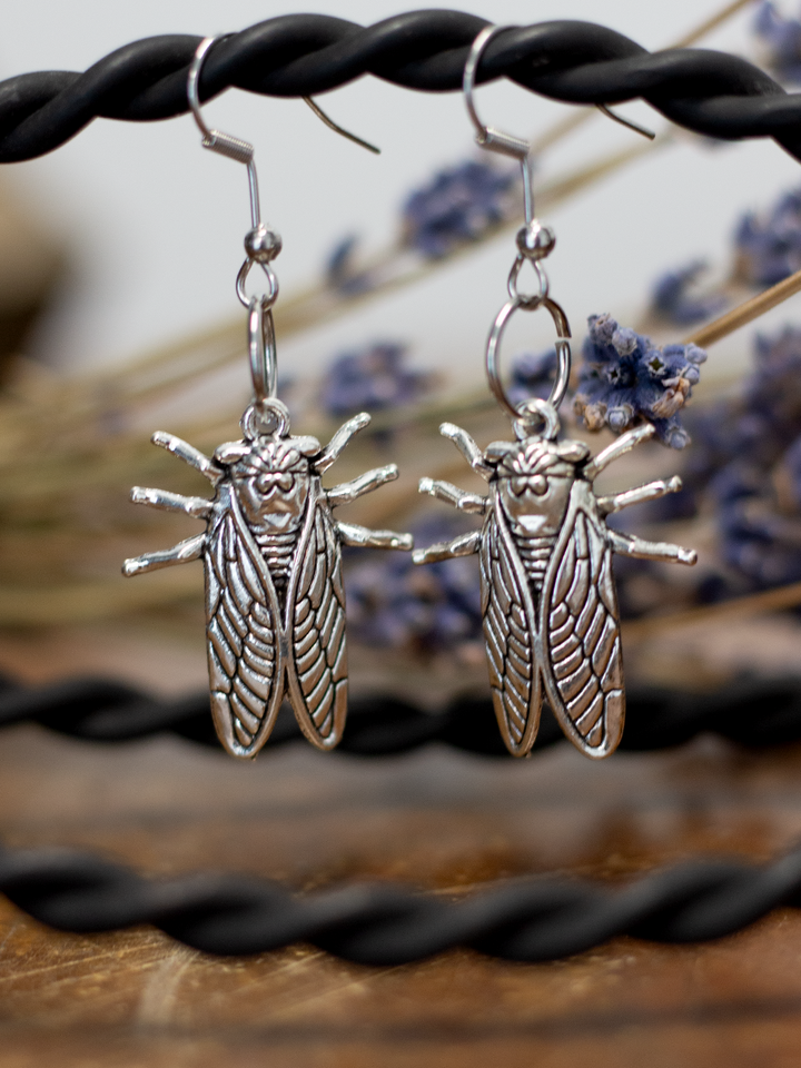 Cicada Earrings