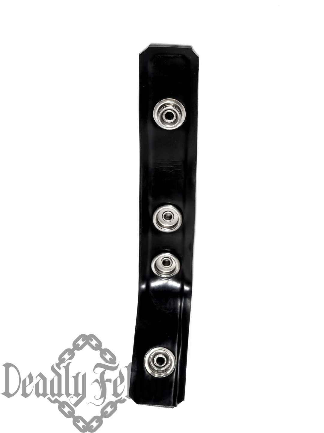 Deadly Fetish Made-to-Order Latex: Harness Addition #33 Double Ended Snap Strap