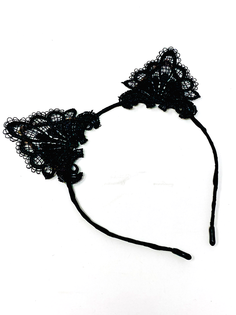 Lace Cat Ear Headband