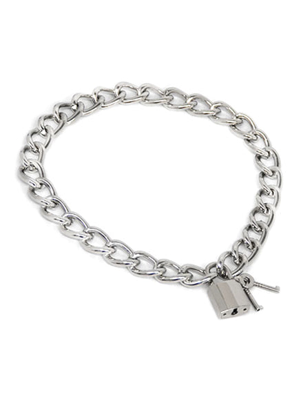 Chain Collar with Padlock