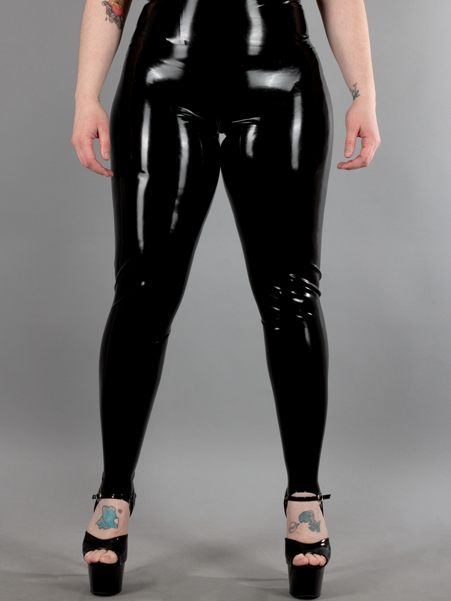 Latex Stirrup Leggings