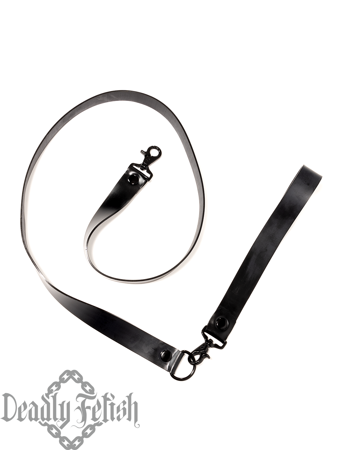 Deadly Fetish Latex: Latex Leash