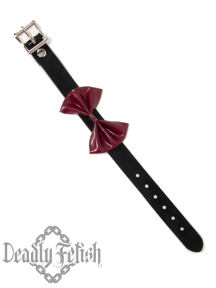 Deadly Fetish Latex: Basic Bow Choker