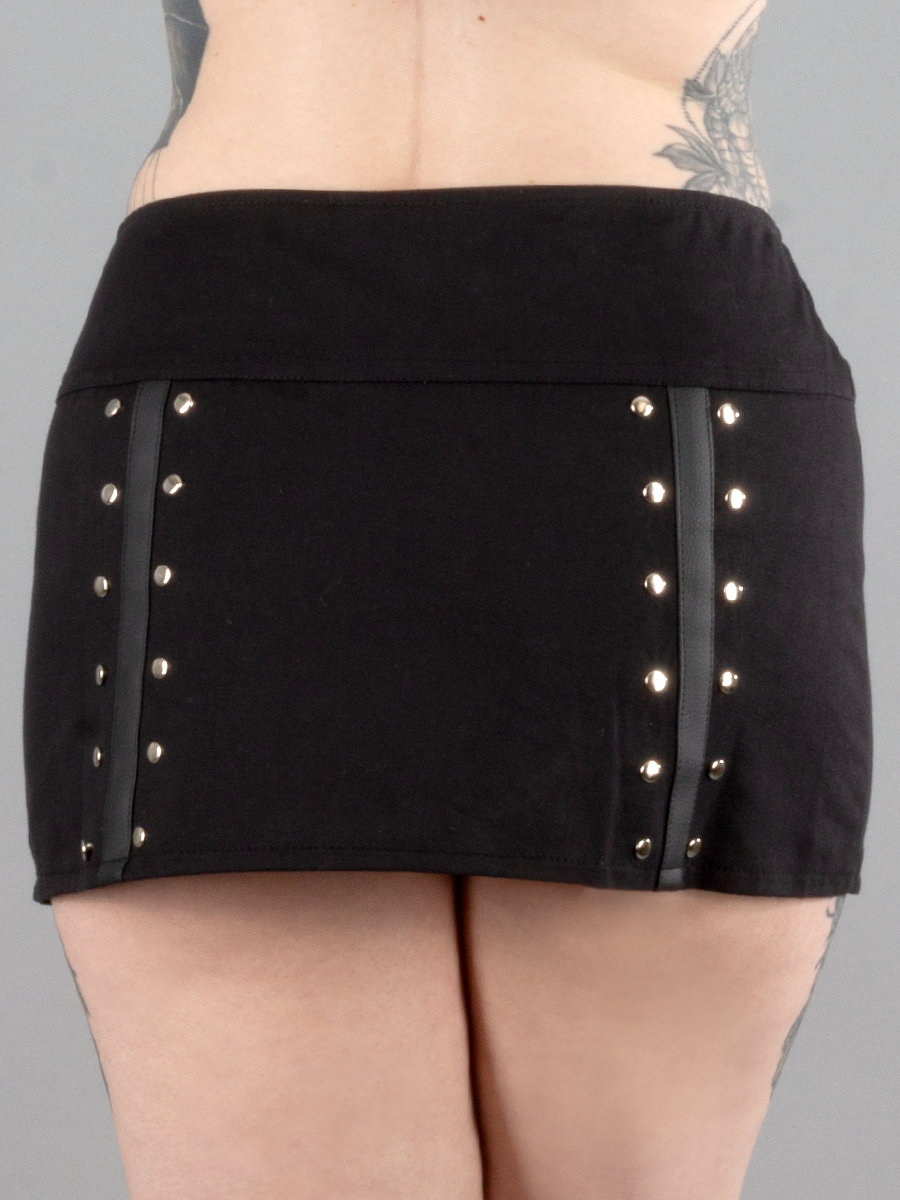 Biker Mini Skirt