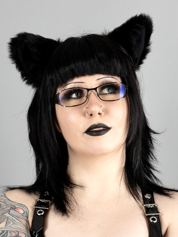 Fuzzy Cat Ear Headband