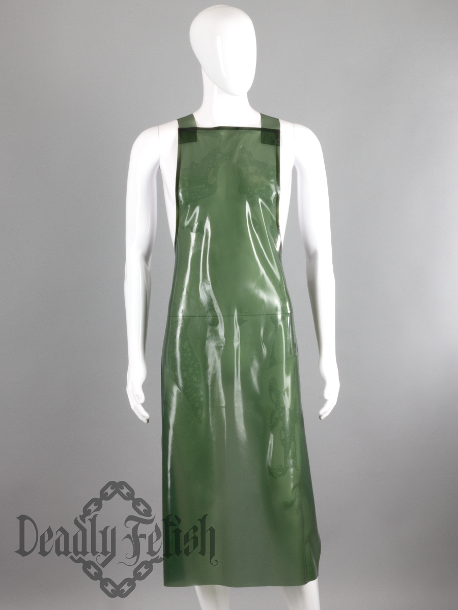 Deadly Fetish Latex: Full Length Apron