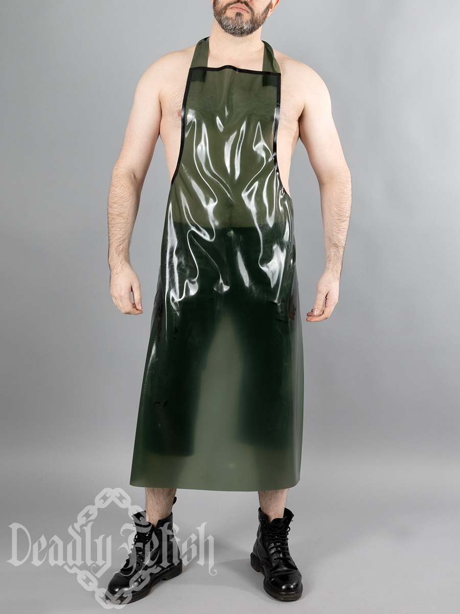 Deadly Fetish Latex: Full Length Apron