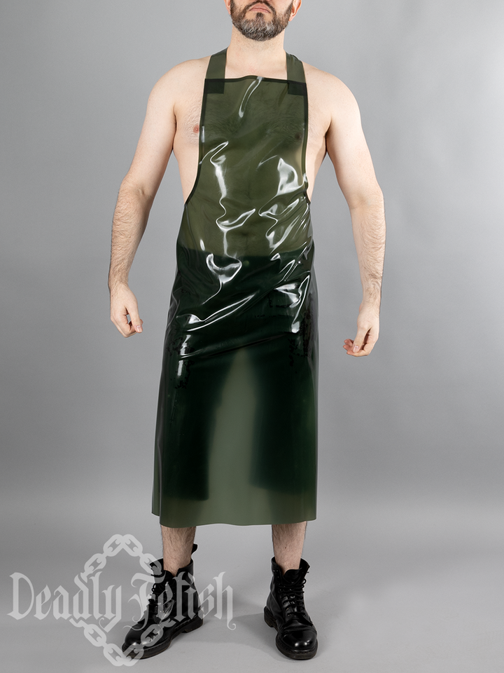 Deadly Fetish Latex: Full Length Apron