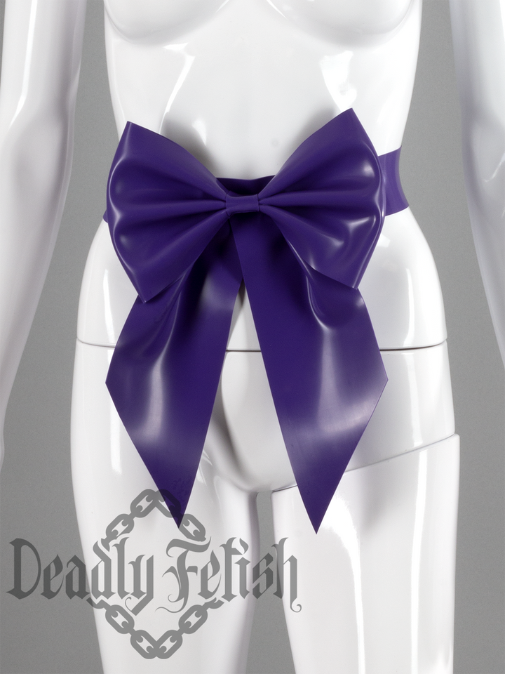 Deadly Fetish Latex: Simple Bow Belt