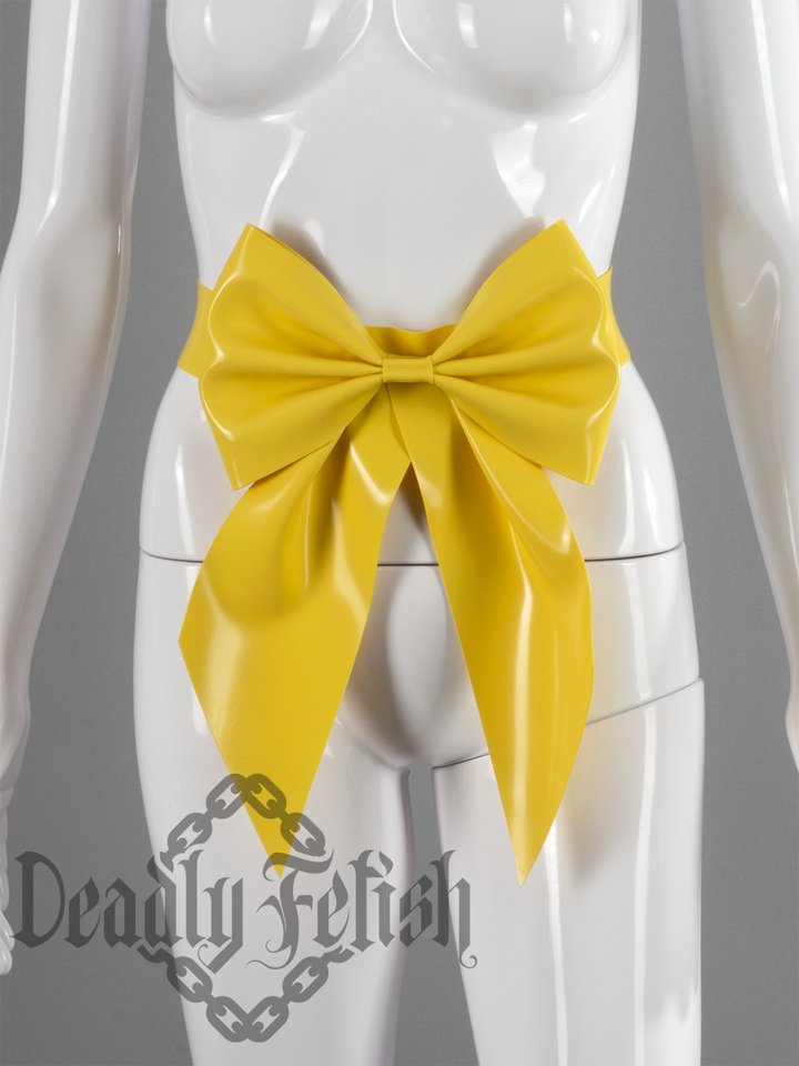 Deadly Fetish Latex: Simple Bow Belt