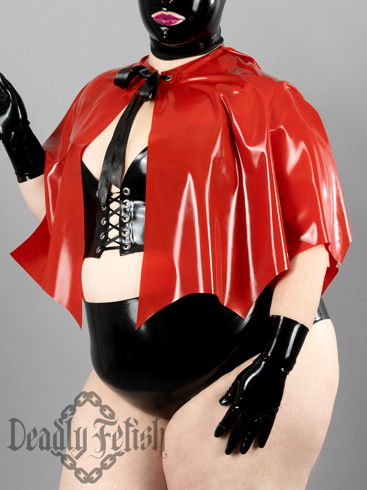 Deadly Fetish Latex: Cape #08