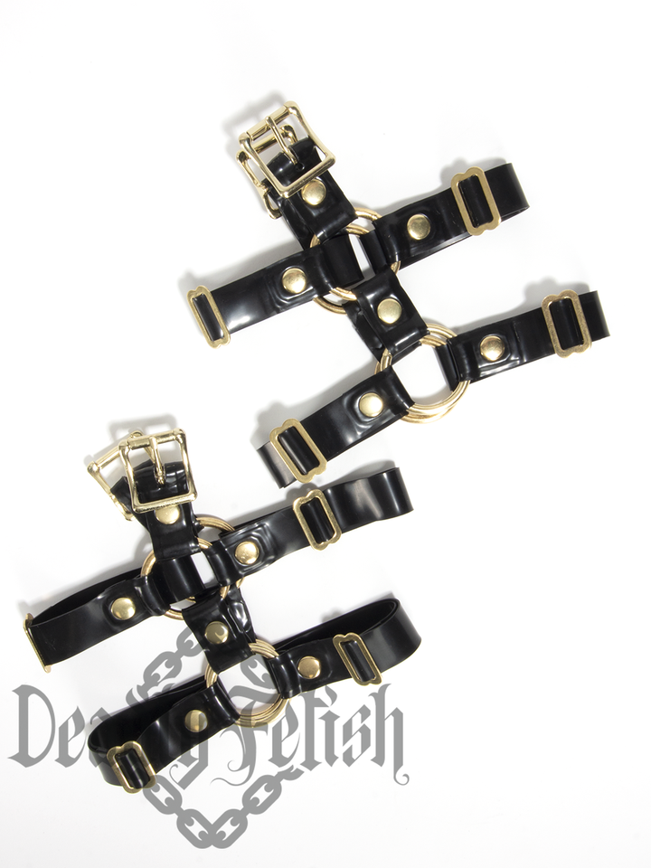 Deadly Fetish Latex: Harness Addition #21 Adjustable Leg Straps