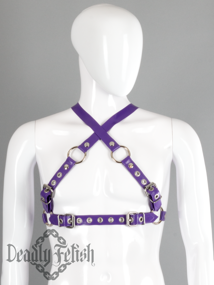 Deadly Fetish Made-To-Order Latex: Harness #18