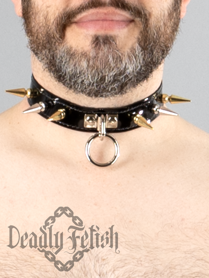 Deadly Fetish Leather: Collar #08