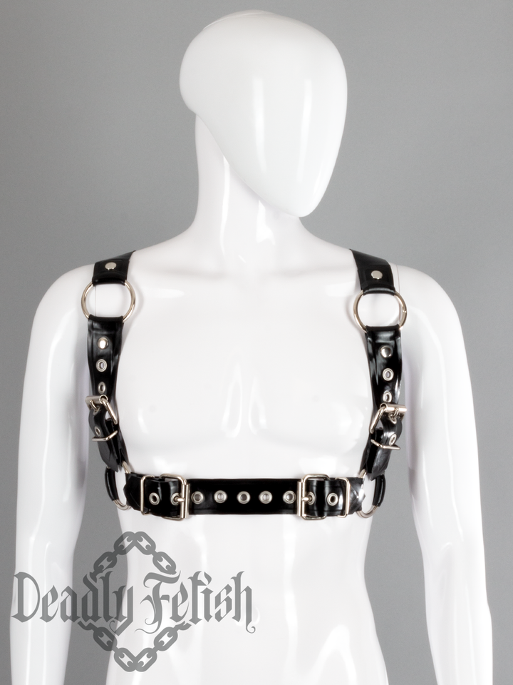 Deadly Fetish Made-To-Order Latex: Harness #58