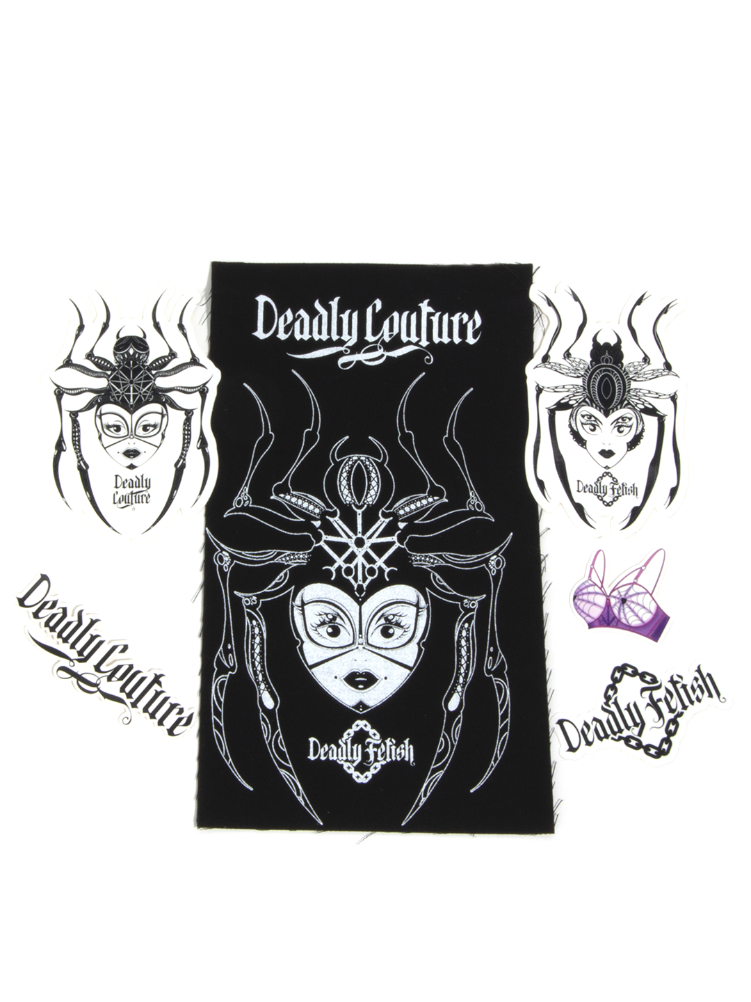 Deadly Fetish Sticker & Patch Packs