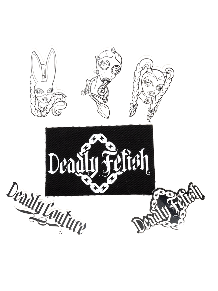 Deadly Fetish Sticker & Patch Packs