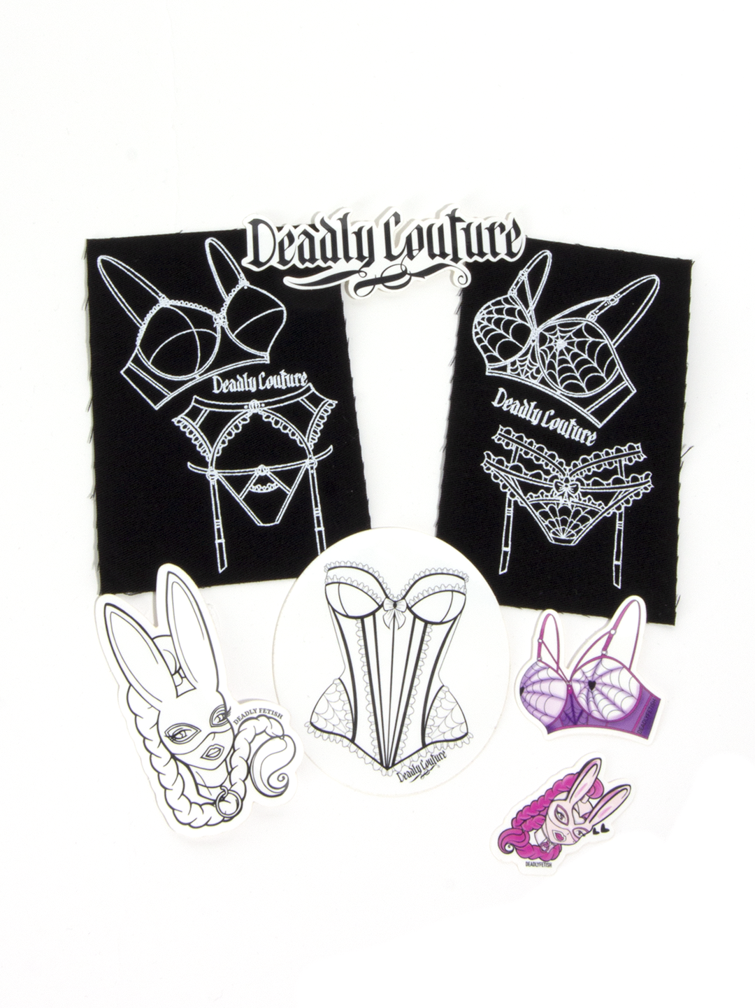 Deadly Fetish Sticker & Patch Packs