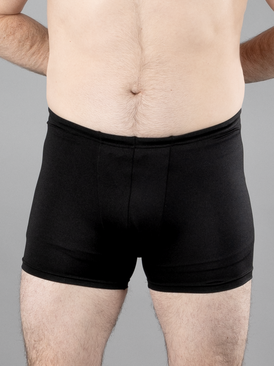 Solid Colour Drawstring Boxer