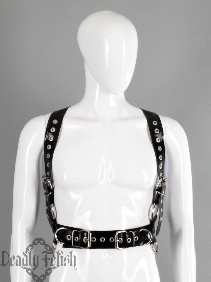 Deadly Fetish Made-To-Order Latex: Harness #55