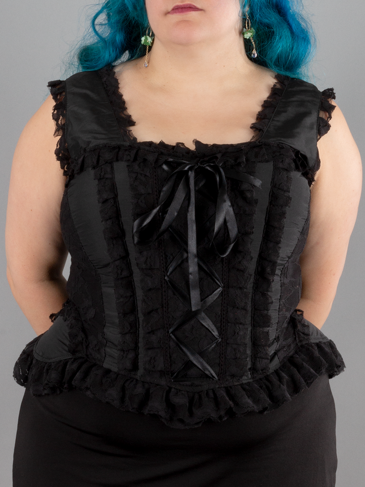 Jasmine Taffeta Overbust Corset