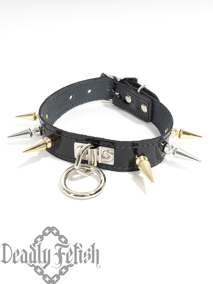 Deadly Fetish Leather: Collar #08