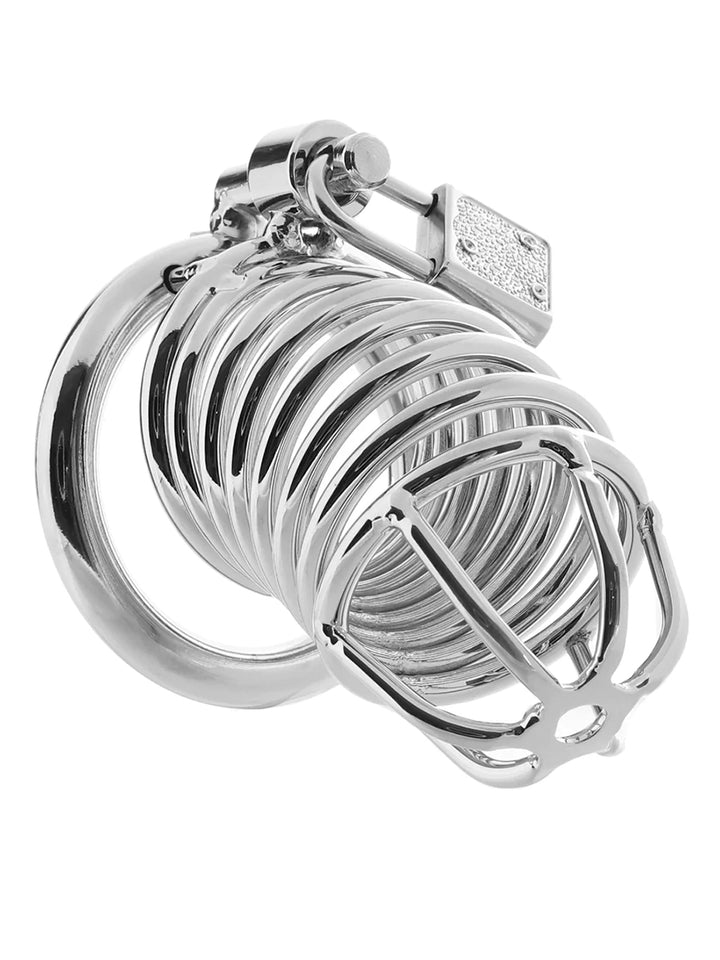 Deluxe Steel Chastity Cage