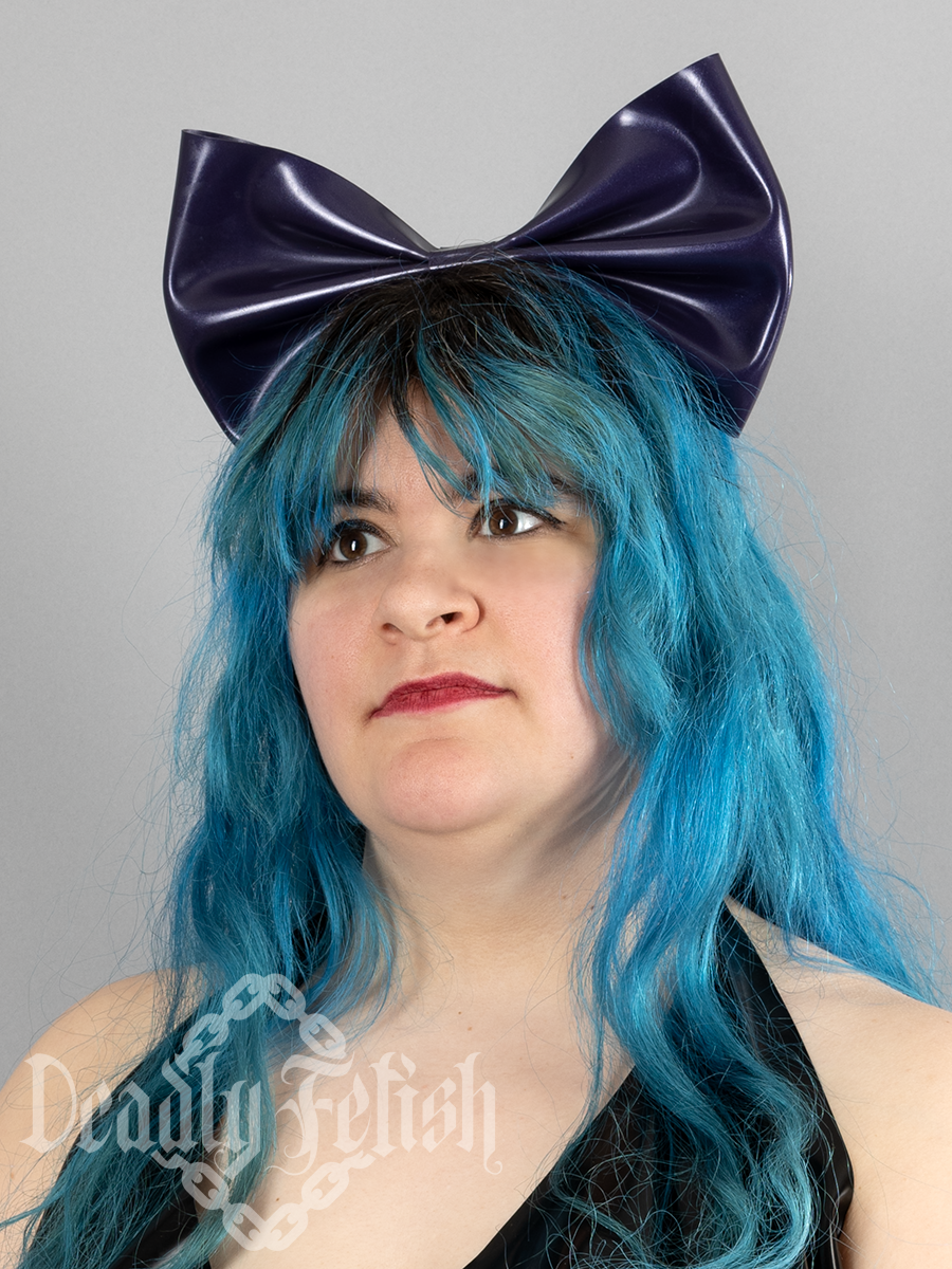 Deadly Fetish Latex: Hair Bow