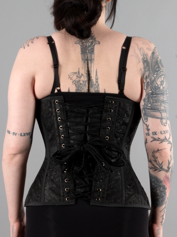 Morgana Brocade Underbust Corset