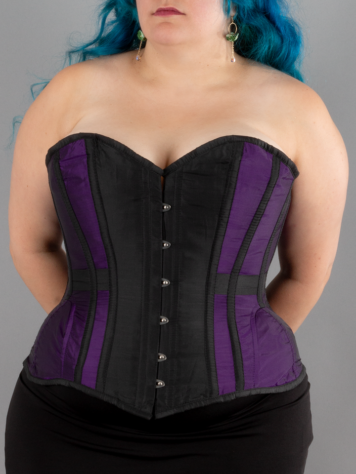 Morgana Taffeta Overbust Corset