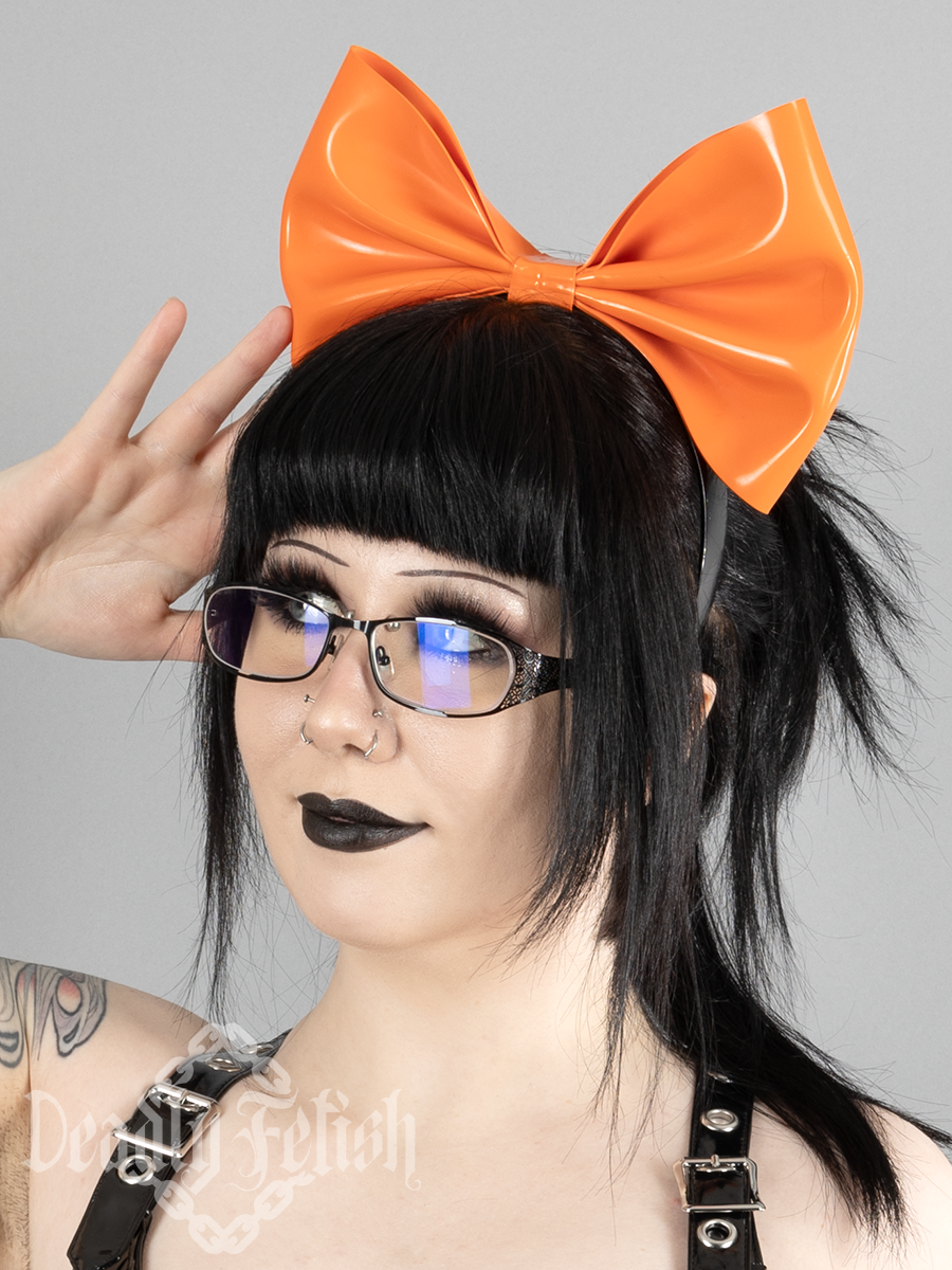 Deadly Fetish Latex: Hair Bow