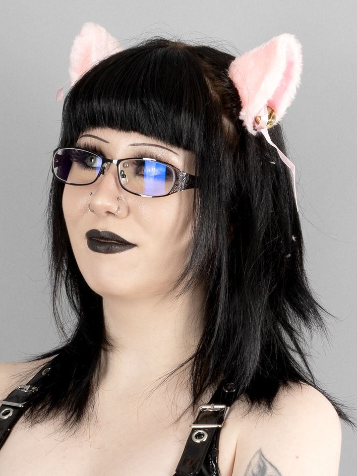 Clip-In Cat Ears with Bells