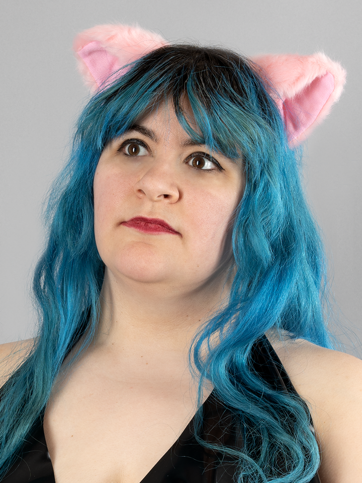 Fuzzy Cat Ear Headband