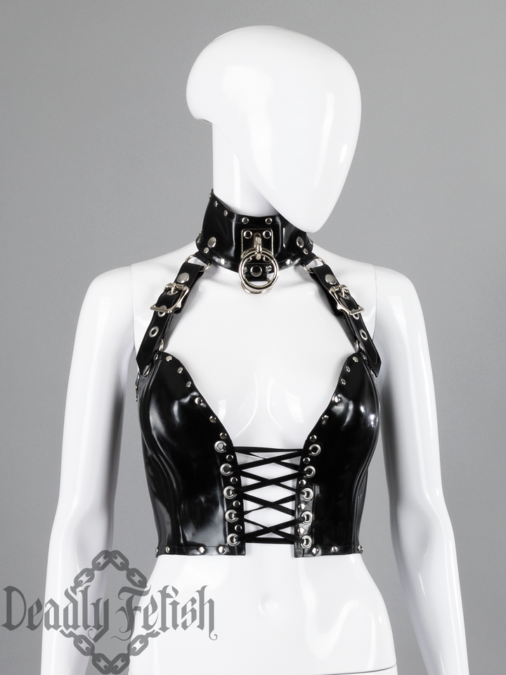 Deadly Fetish Made-to-Order Latex: Top #24 with Rivets