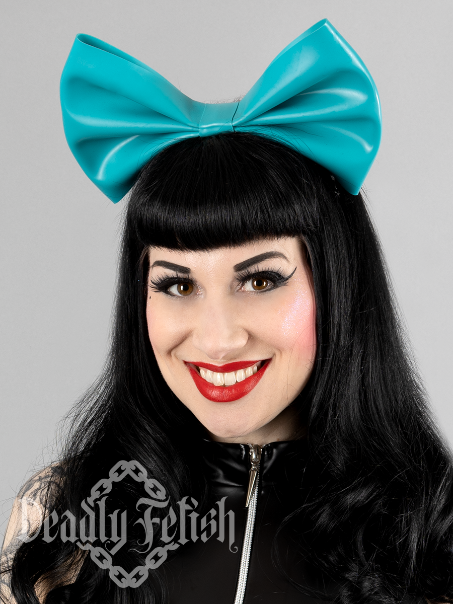 Deadly Fetish Latex: Hair Bow