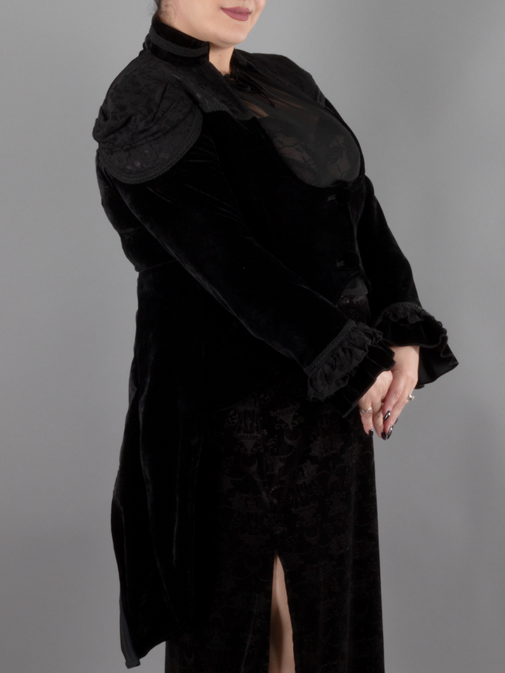 Vampiria Lace and Velvet Jacket