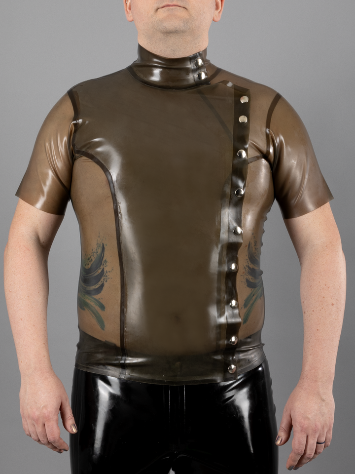 Latex Military Shirt