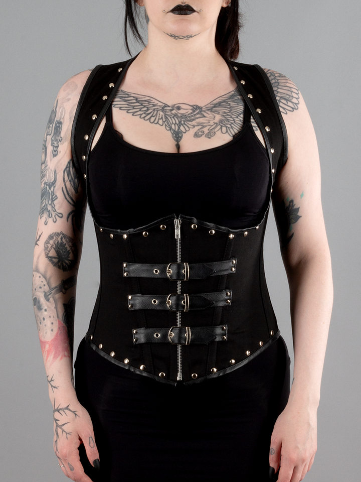 Twill Underbust Vest Corset